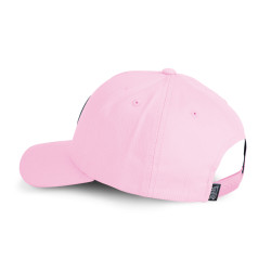 Casquette baseball avec patch rond brodé Colors