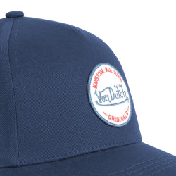 Casquette baseball avec patch rond brodé Colors