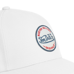 Casquette baseball avec patch rond brodé Colors