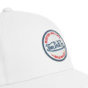 Casquette baseball avec patch rond brodé Colors Casquette baseball avec patch rond brodé Colors