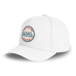 Casquette baseball avec patch rond brodé Colors