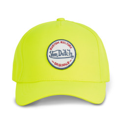 Casquette baseball avec patch rond brodé Colors