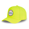 Casquette baseball avec patch rond brodé Colors