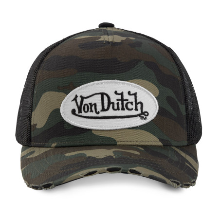 Casquette baseball avec filet enfant Camo