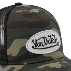 Casquette baseball avec filet enfant Camo