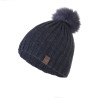 Bonnet femme avec pompon