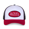 Casquette Trucker Colors Blanc et Rouge
