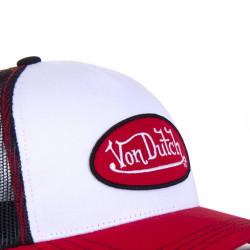 Casquette Trucker Colors Blanc et Rouge