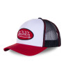 Casquette Trucker Colors Blanc et Rouge