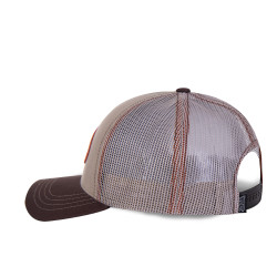 Casquette Trucker Colors Beige et Marron
