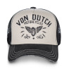 Casquette Trucker Homme Von Dutch Crew Ecru