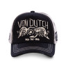 Casquette Trucker Filet Crew Noir