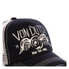 Casquette Trucker Filet Crew Noir