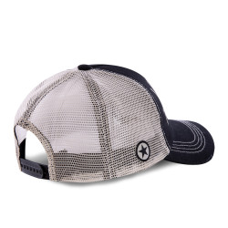 Casquette Trucker Filet Crew Noir