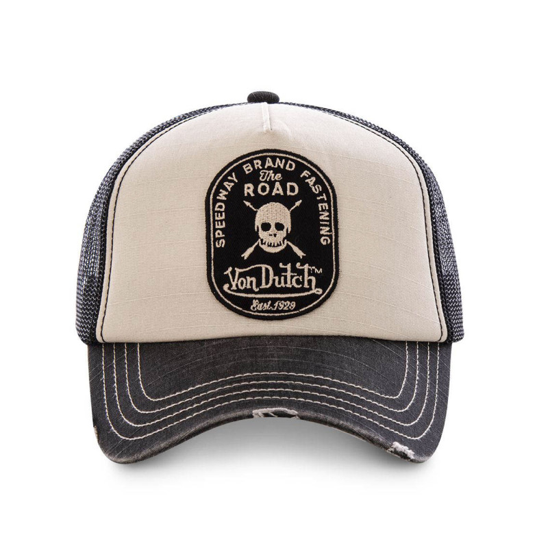 Casquette Trucker Crew Gris