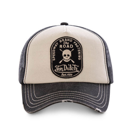Casquette Trucker Crew Gris