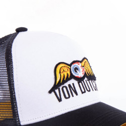 Casquette Trucker Eyepat Noir et Jaune