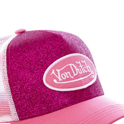 Casquette Trucker Von Dutch Flakes Rose