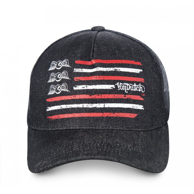 Casquette baseball avec filet Flag