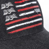 Casquette baseball avec filet Flag