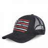 Casquette baseball avec filet Flag