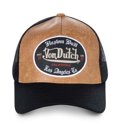 Casquette Trucker homme filet Von Dutch Grl Marron