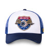 Casquette Trucker avec filet High Blanc et Bleu