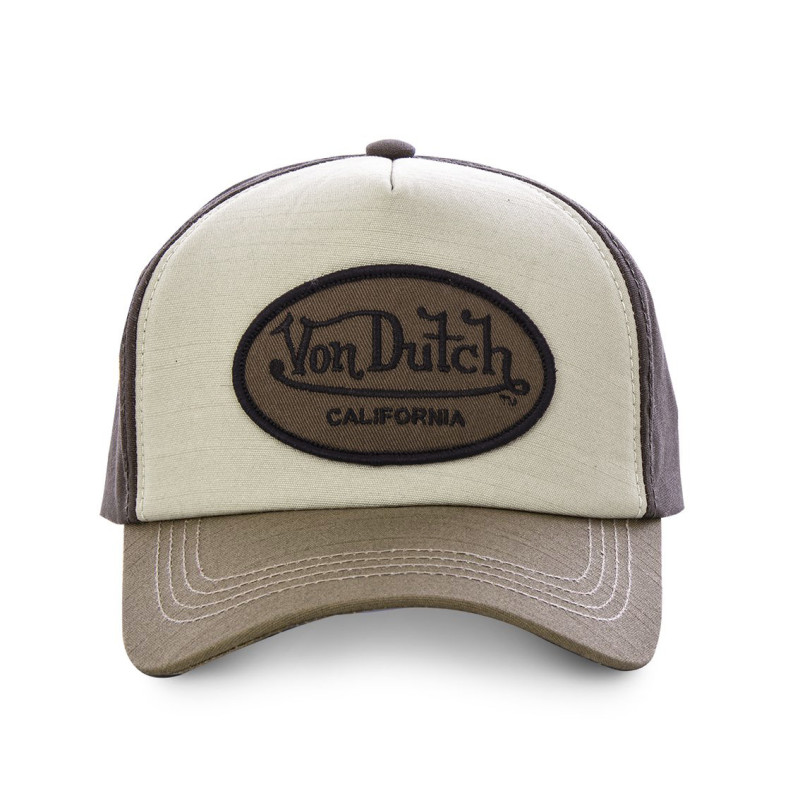 Casquette baseball Jacks Marron Ecusson Marron