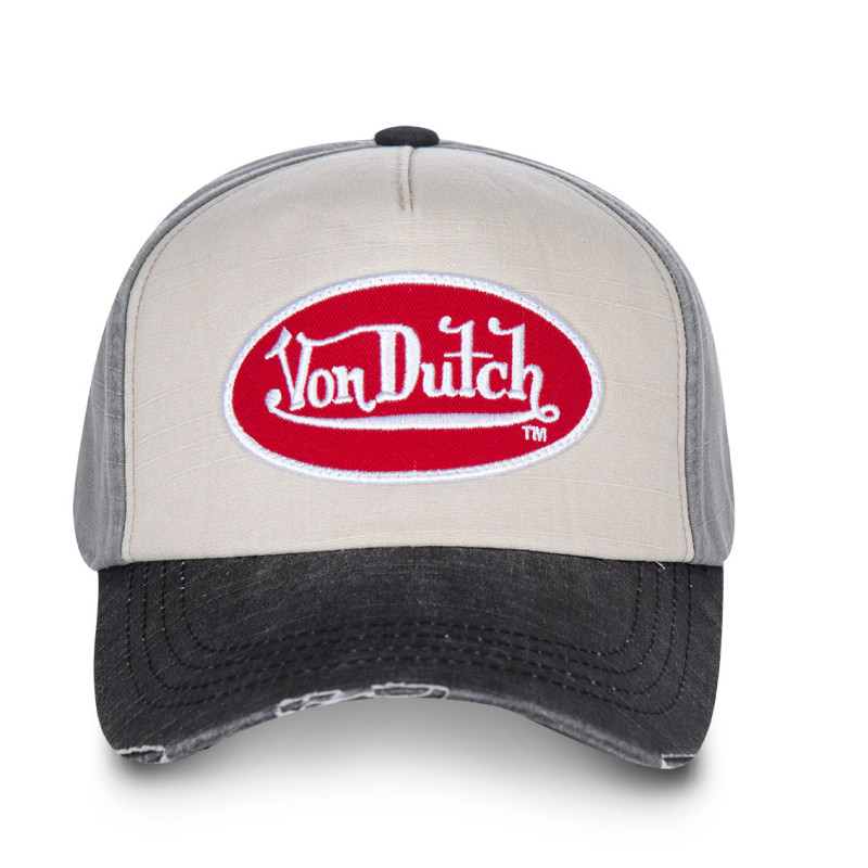 Casquette baseball homme Von Dutch Jack 10 Gris