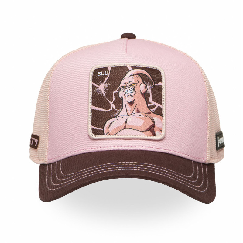 Casquette trucker premium avec filet en coton sergé Dragon Ball Z Buu