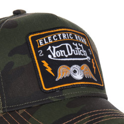 Casquette homme Square Flying Eye Camouflage