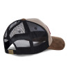 Casquette baseball homme VONDUTCH filet Suede Beige