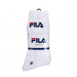 Lot de 3 paires de tennis homme Fila blanches