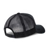 Casquette Trucker homme Ecusson Damier Noir