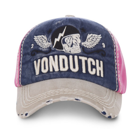 Casquette baseball homme VONDUTCH Xavier Rose