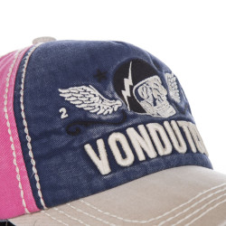 Casquette baseball homme VONDUTCH Xavier Rose