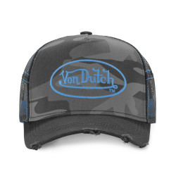 Casquette Trucker avec filet Blue Camouflage