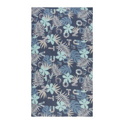Cheche imprimé fleurs 100X180 cm en coton Von Dutch