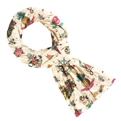 Chèche imprimé 100X180 cm