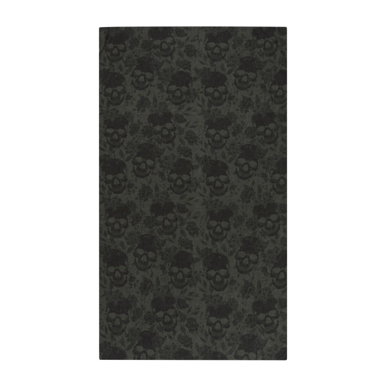 Chèche imprimé tête de mort Skull 90X180 cm
