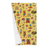Serviette de plage AOP intérieur blanc en coton