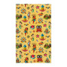 Serviette de plage AOP intérieur blanc en coton