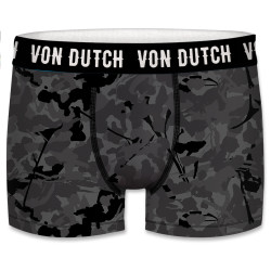 Lot de 2 Boxers homme en coton Von Dutch Basic Camouflage