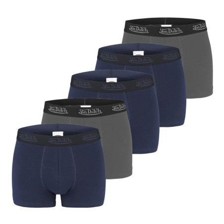Lot de 5 Boxers coton homme Basic