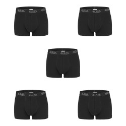 Lot de 5 boxers en coton Basic