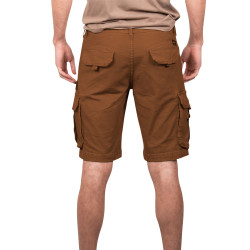 Bermuda Homme Cargo Canvas en coton