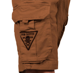 Bermuda Homme Cargo Canvas en coton