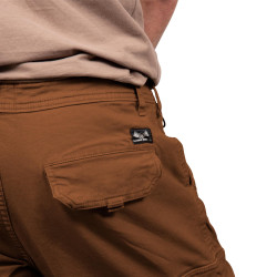 Bermuda Homme Cargo Canvas en coton