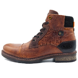 Boots homme en cuir doublure intérieure textile Vasco