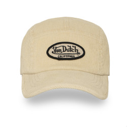 Casquette 5 panneaux  adulte en velours cotelé avec patch Velvet